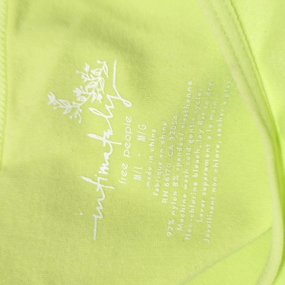 🌟NWT Kiwi Lime Free People Kiwi Tank Top - Picture 3 of 5